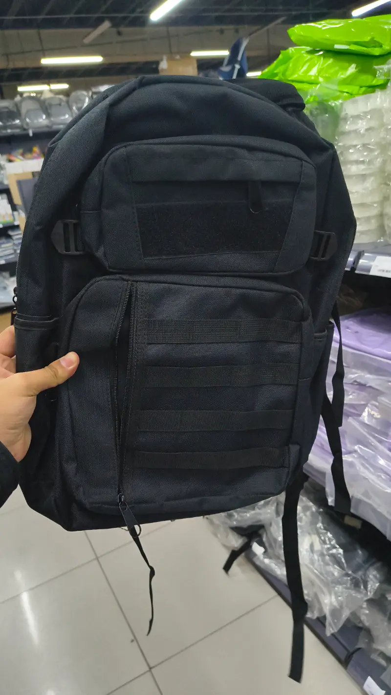 Mochila Táctica Negra