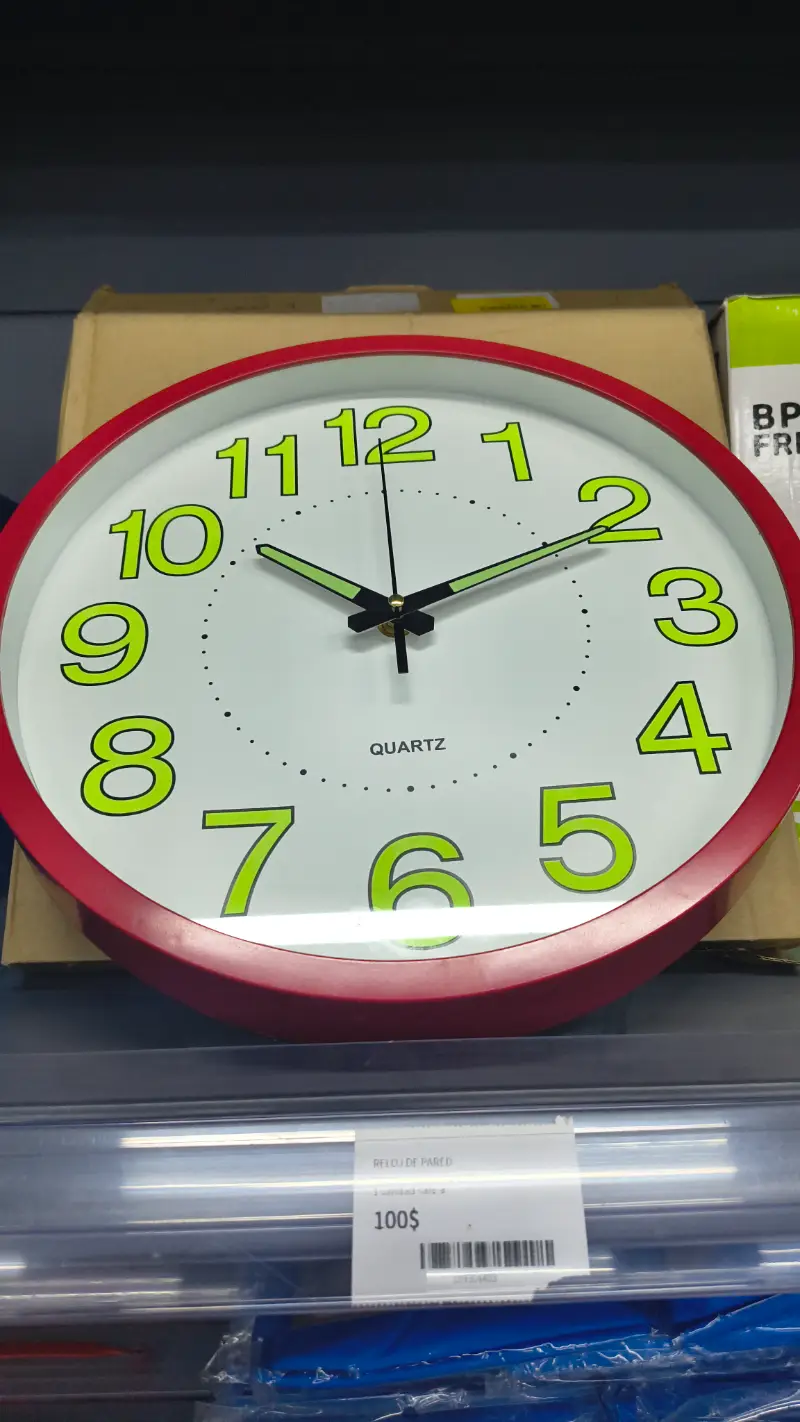 Reloj de Pared Quartz