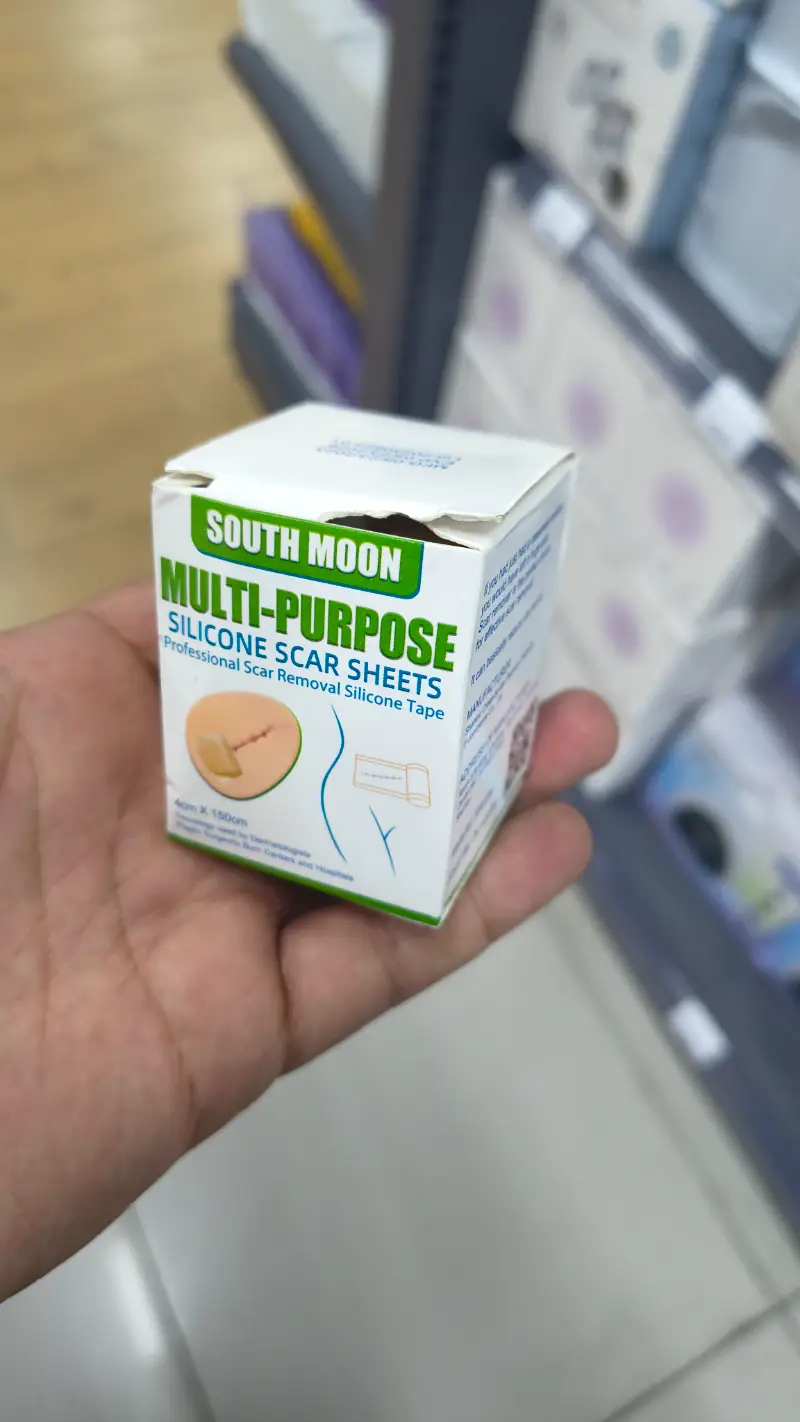 Láminas de Silicona para Cicatrices South Moon