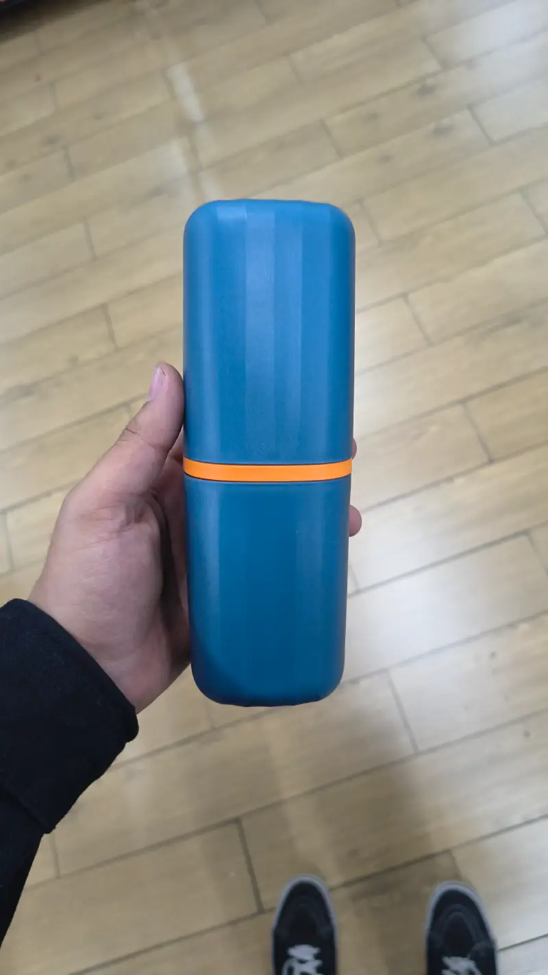 Contenedor de Viaje Azul