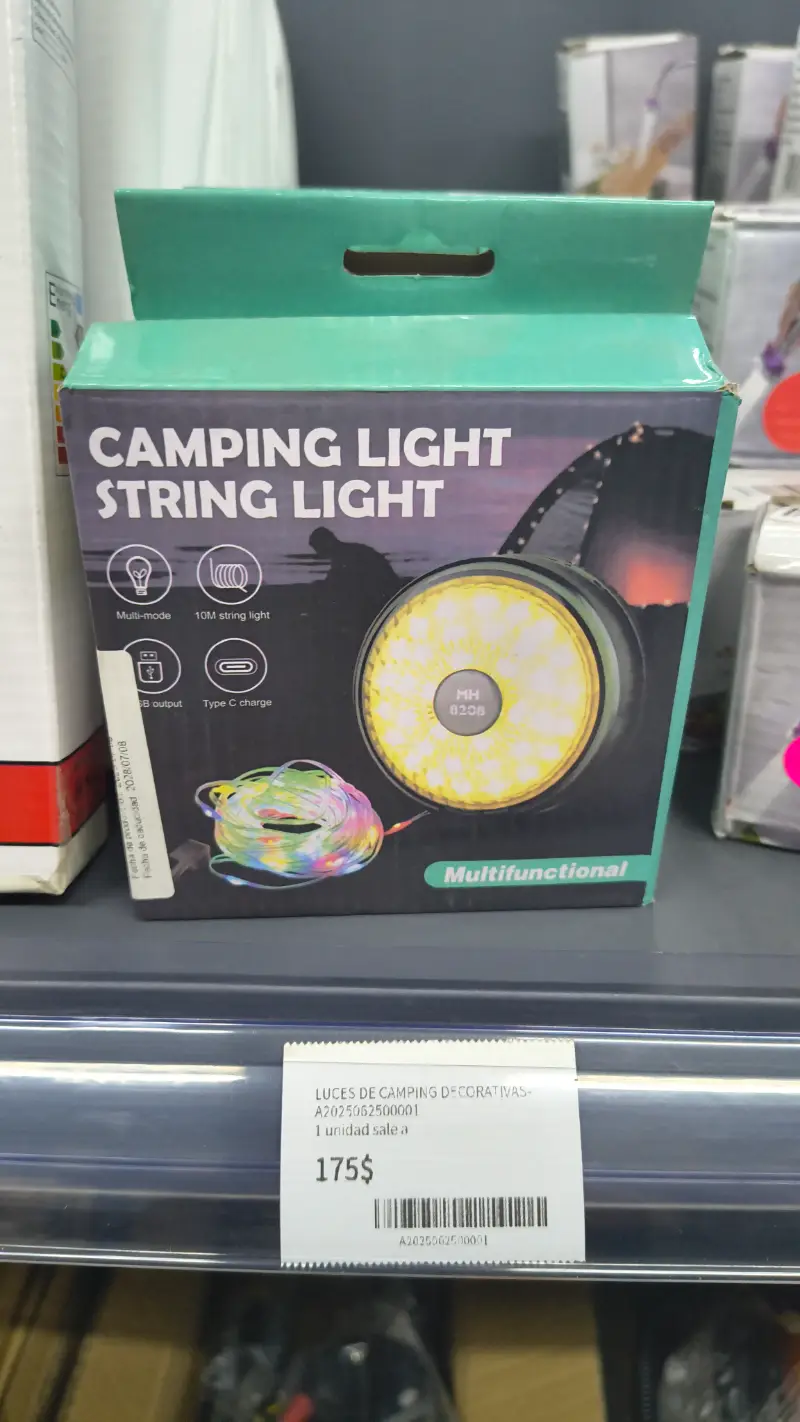 Luces Decorativas para Camping